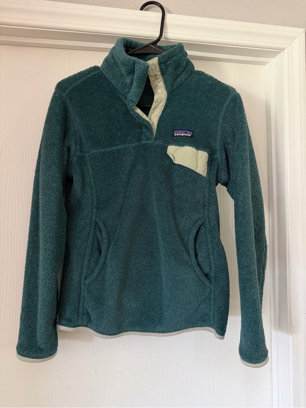 Patagonia Teal Snap-T Fleece Pullover